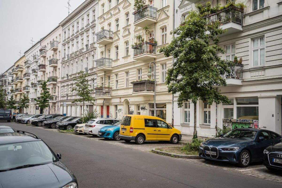 Spacious 3Br Plus Ac Self Check-In Street Parking Berlín Exterior foto